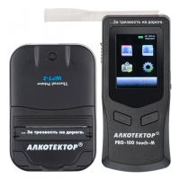 Алкотектор PRO-100 touch-M (тач-м) с выносным принтером